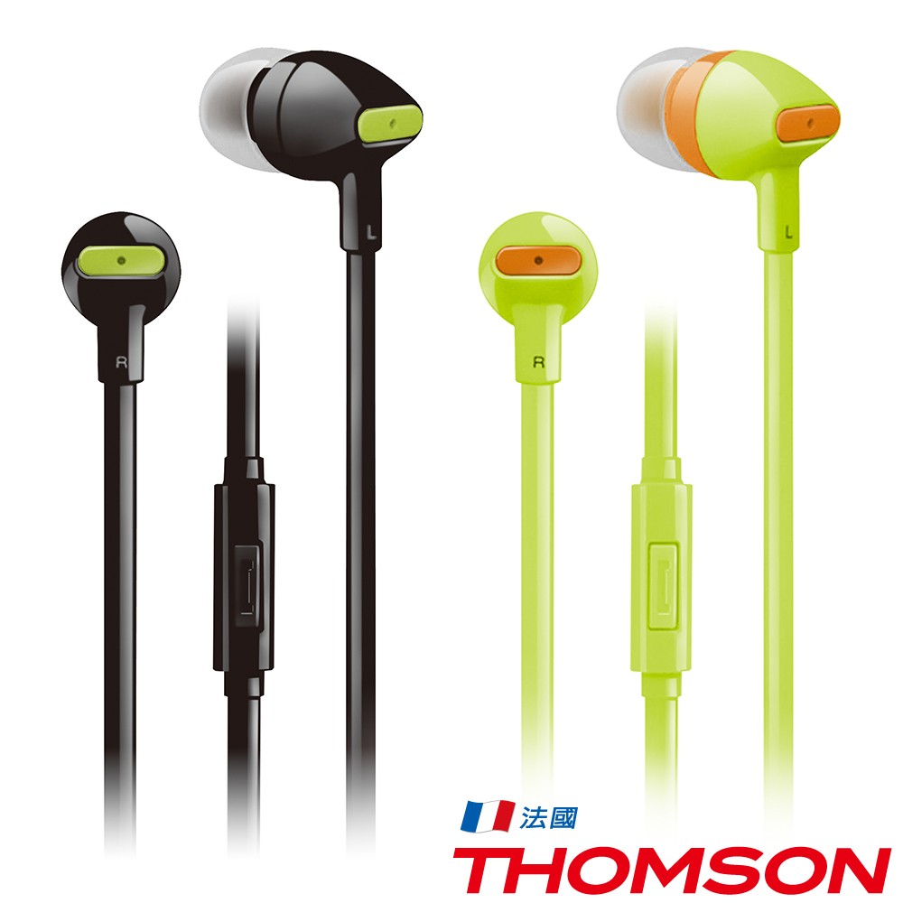 THOMSON 繽紛色彩耳機 TM-TAEL02M