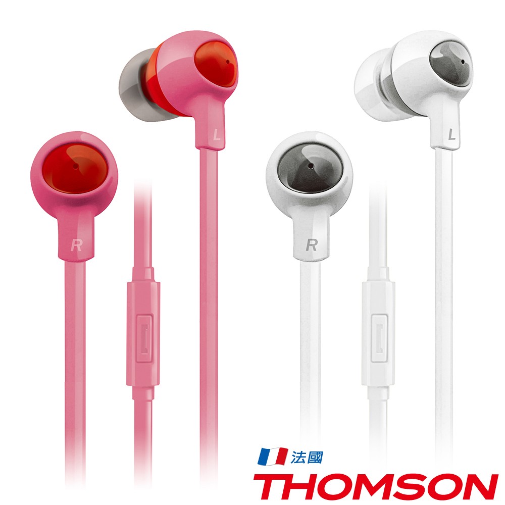 THOMSON 繽紛色彩耳機 TM-TAEL03M